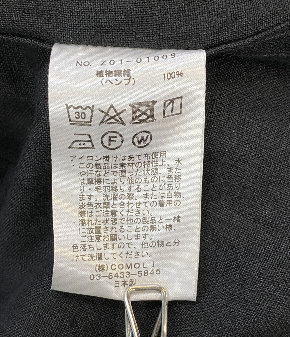 COMOLI コモリ カナパBDUジャケット ヘンプ100 Z01-01009 メンズ SIZE 3