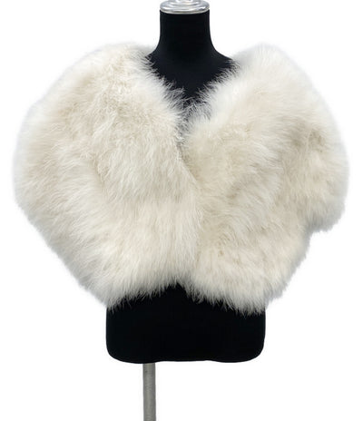 グッチ 美品 ポンチョ ファーケープ レディース SIZE 40 GUCCI