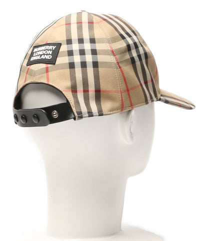 バーバリー キャップ 8021444 ノバチェック メンズ SIZE L BURBERRY