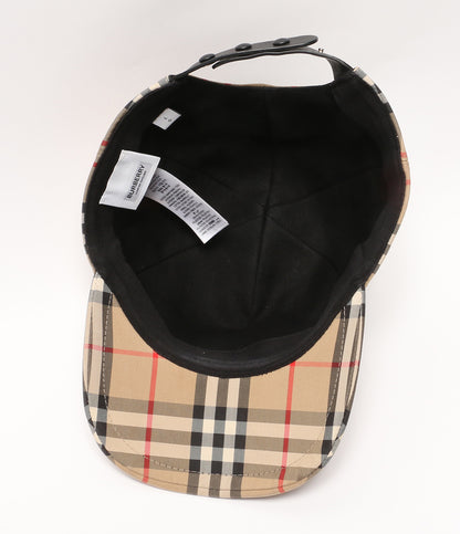 バーバリー キャップ 8021444 ノバチェック メンズ SIZE L BURBERRY