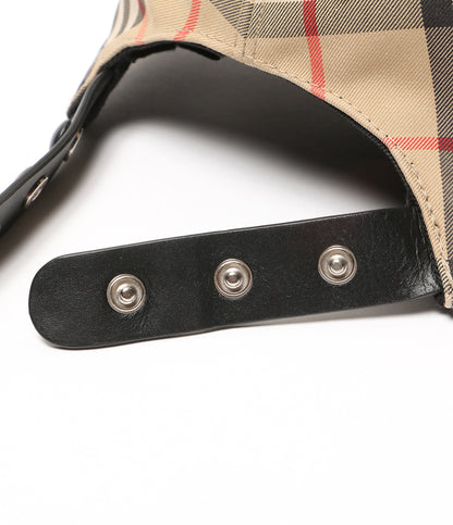 バーバリー キャップ 8021444 ノバチェック メンズ SIZE L BURBERRY