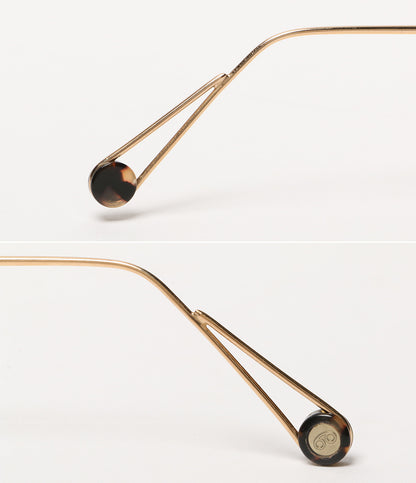 AHLEM アーレム メガネ MIREILLE ゴールドフレーム メンズ