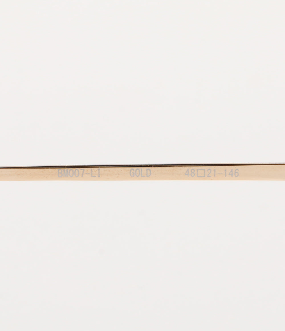 BLANC.. ブラン サングラス GOLD BM007-LI メンズ