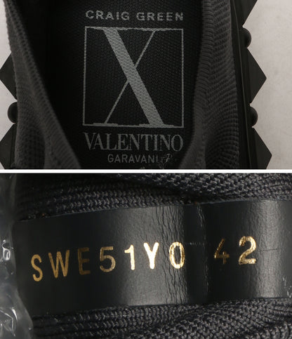ヴァレンチノ クレイグ・グリーン スニーカー ロックスタッズ メンズ SIZE 42 VALENTINO×CRAIG GREEN