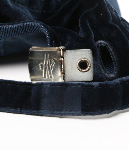 moncler キャップ ベロア メンズ モンクレール