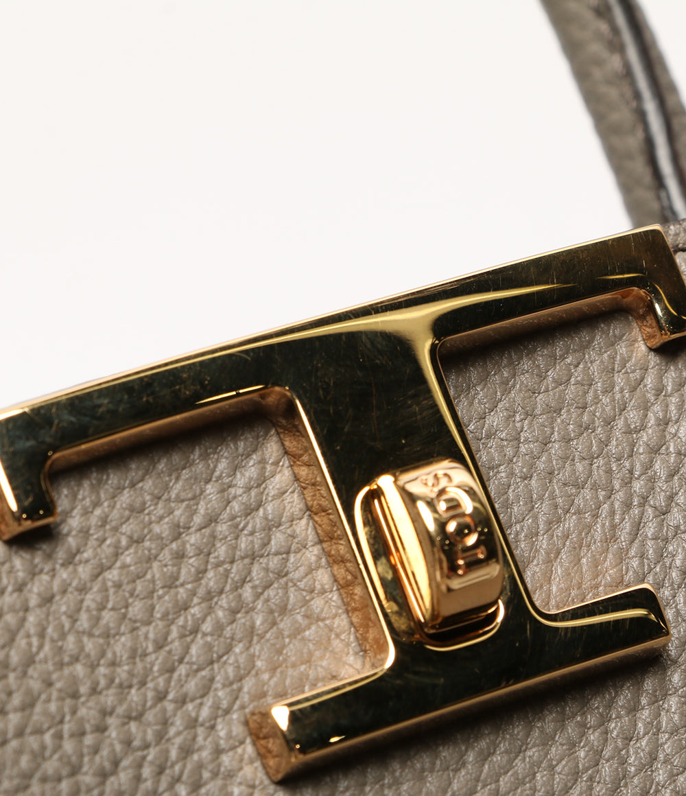 TOD'S 2WAYショルダーバッグ Tタイムレス レディース トッズ