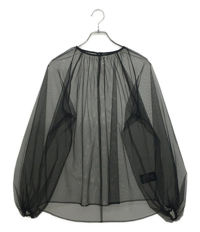美品 Col Pierrot コルピエロ 長袖ブラウス シアー 24-051-520-2030-1-0 レディース SIZE -