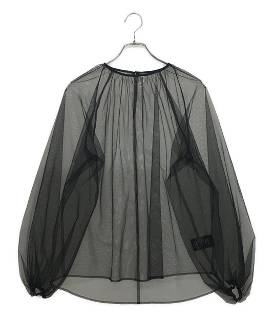 美品 Col Pierrot コルピエロ 長袖ブラウス シアー 24-051-520-2030-1-0 レディース SIZE -
