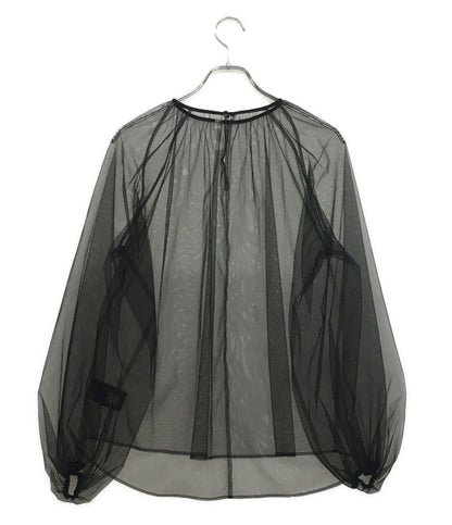 美品 Col Pierrot コルピエロ 長袖ブラウス シアー 24-051-520-2030-1-0 レディース SIZE -