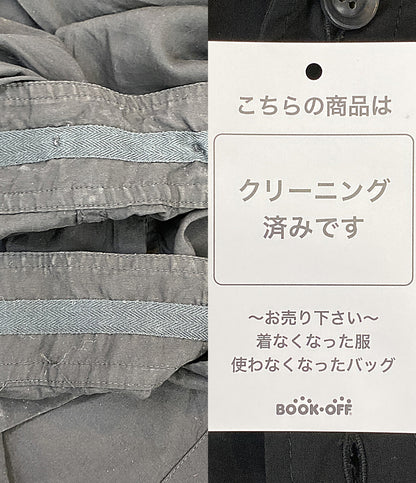 YOHJI YAMAMOTO 長袖ロングシャツ ブラック NN-B57-201 メンズ SIZE 2 ヨウジヤマモト