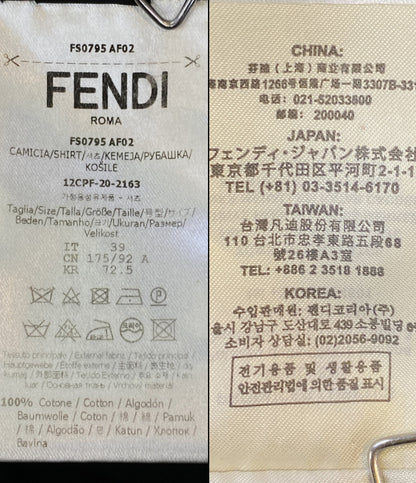 FENDI 半袖シャツ 12CPF-20-2163 メンズ SIZE 39 フェンディ