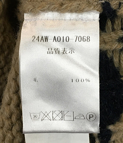 N°21 ニットカーディガン ベージュ 24AW-A010-7068 レディース SIZE S ヌメロ ヴェントゥーノ