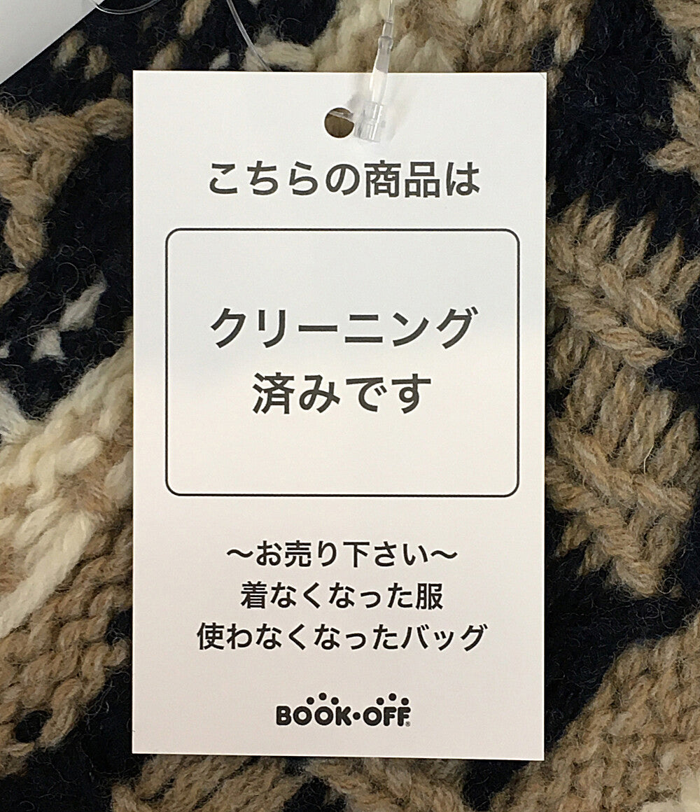 N°21 ニットカーディガン ベージュ 24AW-A010-7068 レディース SIZE S ヌメロ ヴェントゥーノ