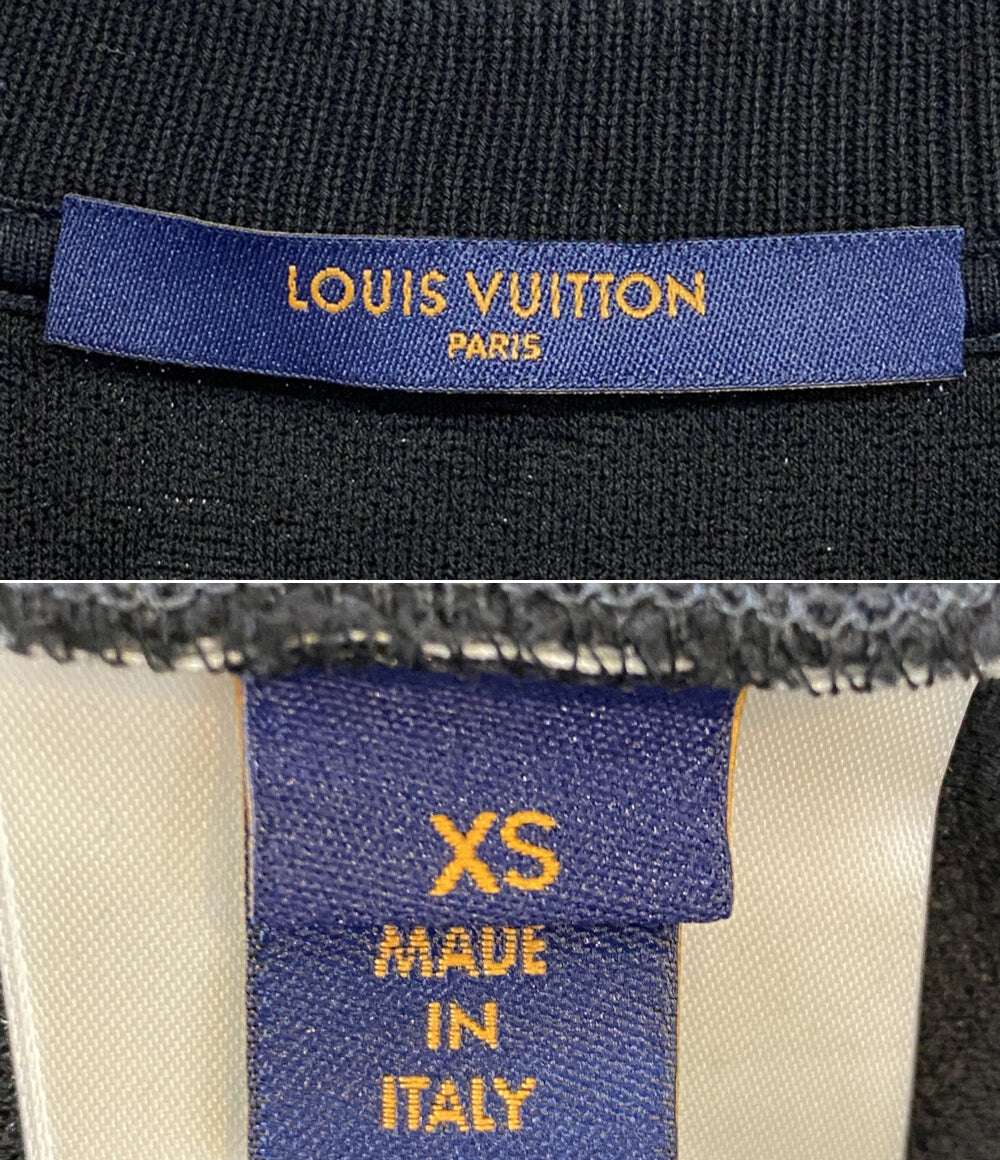 ルイ・ヴィトン ジャガードクルーネックTシャツ モノグラム RM222Q メンズ SIZE XS LOUIS VUITTON
