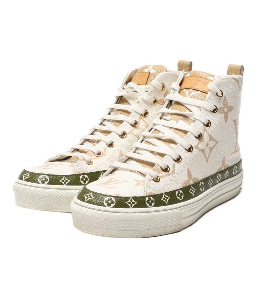ルイヴィトン ハイカットスニーカー ステラーライン モノグラム レディース SIZE 37 LOUIS VUITTON