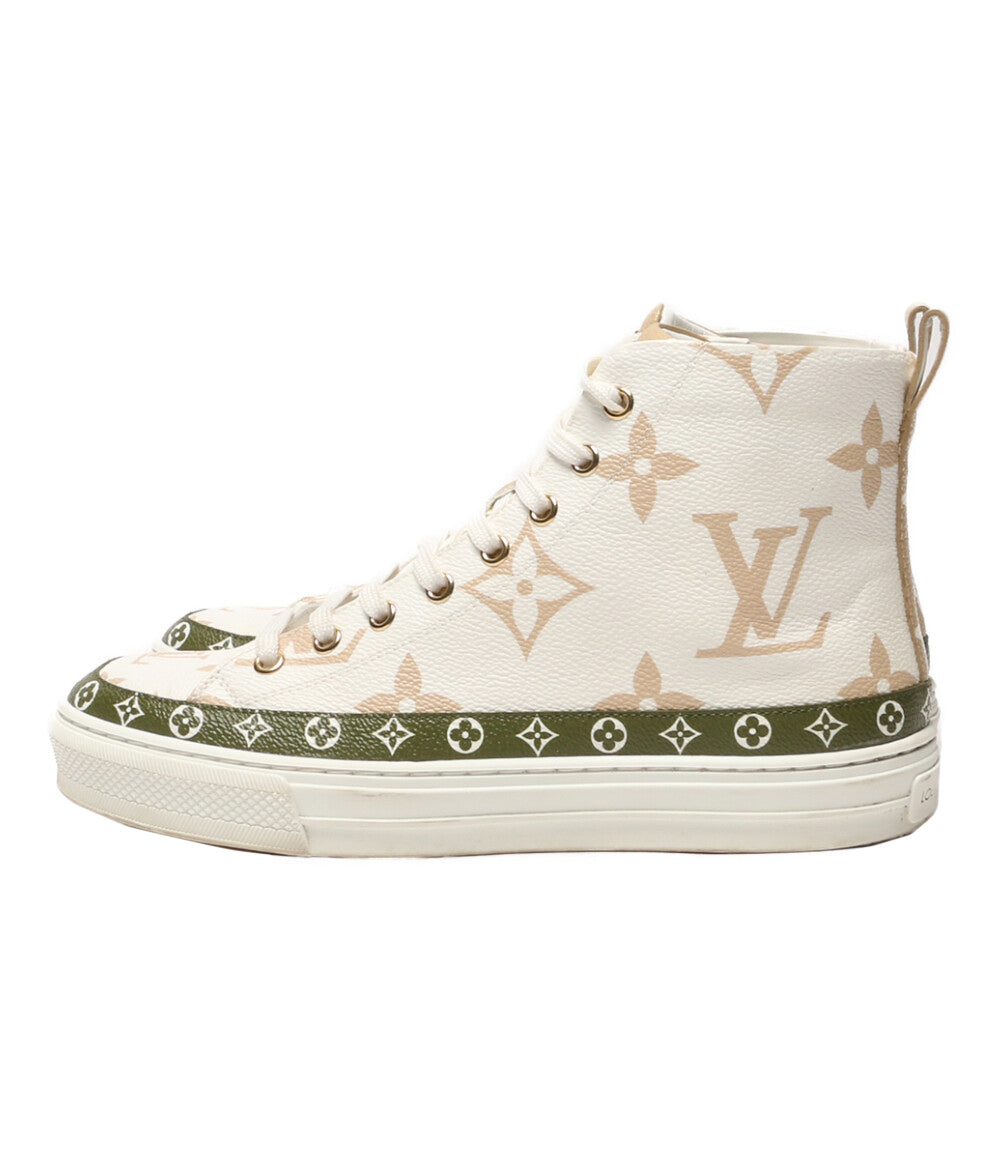 ルイヴィトン ハイカットスニーカー ステラーライン モノグラム レディース SIZE 37 LOUIS VUITTON