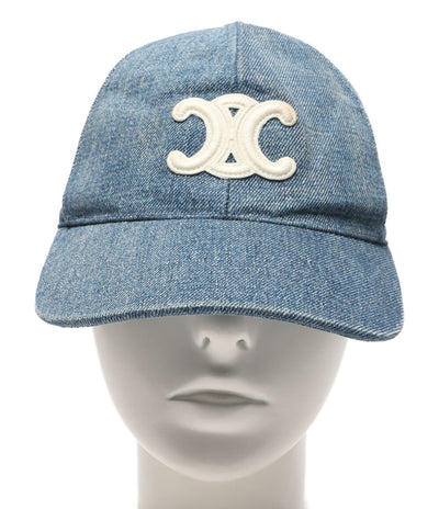 セリーヌ トリオンフ刺繍ベースボールキャップ 2AUT6930F レディース SIZE S CELINE