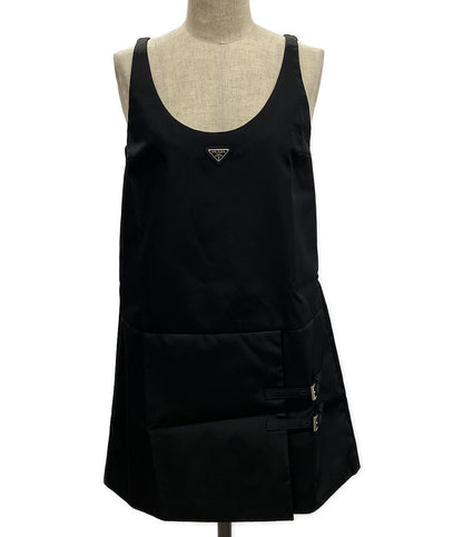 プラダ 美品 ノースリーブドレス ReーNyron 230715 レディース SIZE 36 PRADA