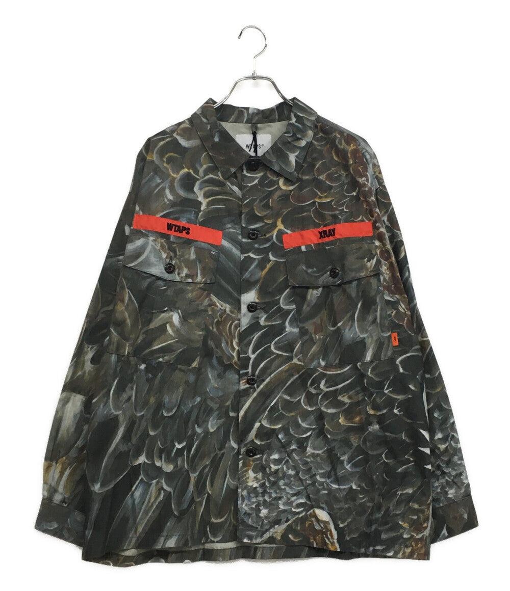 美品 WTAPS 長袖シャツ 241CWDT-SHM03 メンズ SIZE X04 ダブルタップス