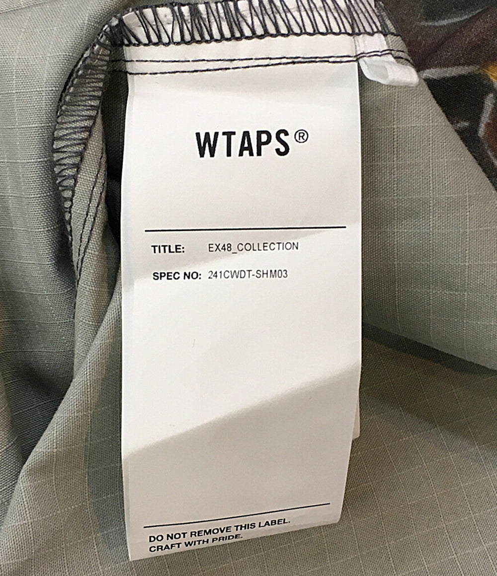 美品 WTAPS 長袖シャツ 241CWDT-SHM03 メンズ SIZE X04 ダブルタップス