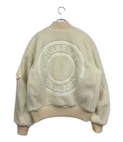 バーバリー リバーシブルブルゾン ホワイト×ブラウン 8047777 メンズ SIZE M BURBERRY