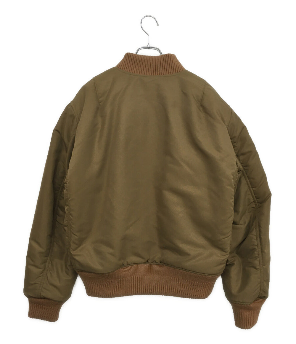 バーバリー リバーシブルブルゾン ホワイト×ブラウン 8047777 メンズ SIZE M BURBERRY