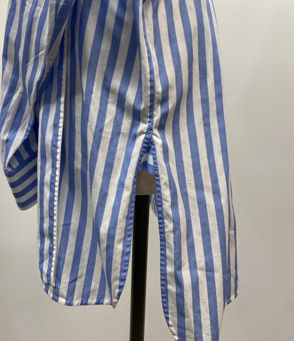 セリーヌ 変形ストライプシャツ レディース SIZE 42 CELINE