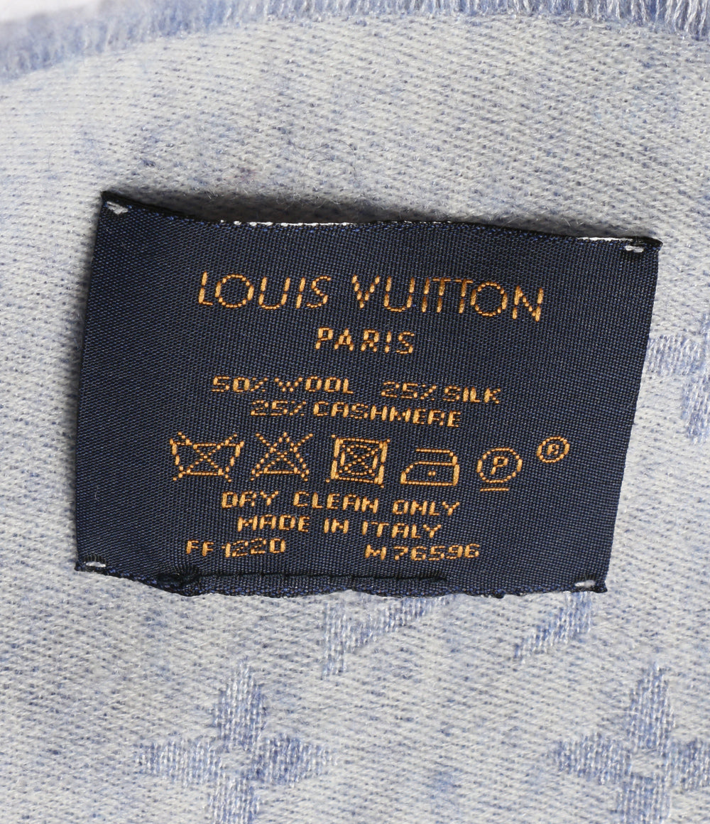 ルイヴィトン 美品 ストール エトール・モノグラム・ドゥドゥ M76596 レディース LOUIS VUITTON