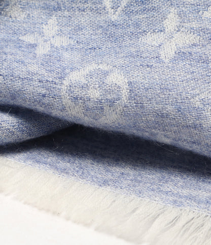 ルイヴィトン 美品 ストール エトール・モノグラム・ドゥドゥ M76596 レディース LOUIS VUITTON