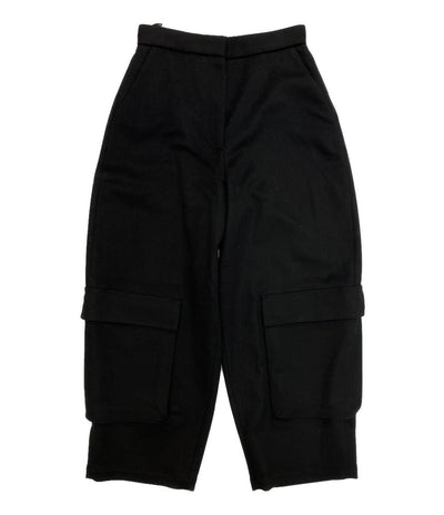 ロエベ ウールパンツ ブラック S540Y04X90 レディース SIZE 38 LOEWE