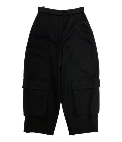 ロエベ ウールパンツ ブラック S540Y04X90 レディース SIZE 38 LOEWE