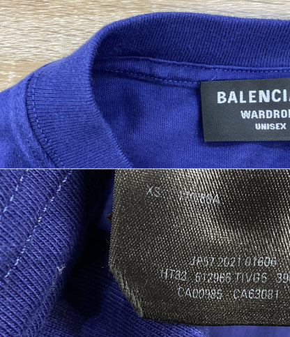 バレンシアガ 半袖Tシャツ クルーネック 612966 メンズ SIZE XS BALENCIAGA