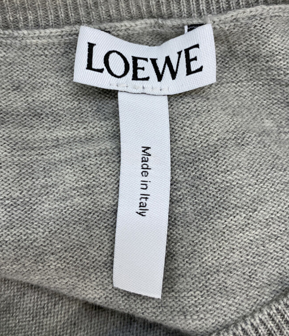 ロエベ 長袖ニット クルーネック Mouse グレー レディース SIZE XS LOEWE