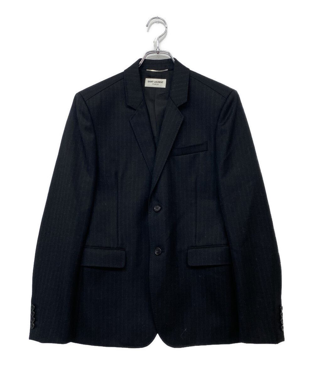 ヨウジヤマモトプールオム テーラードジャケット 胸ジップアップ