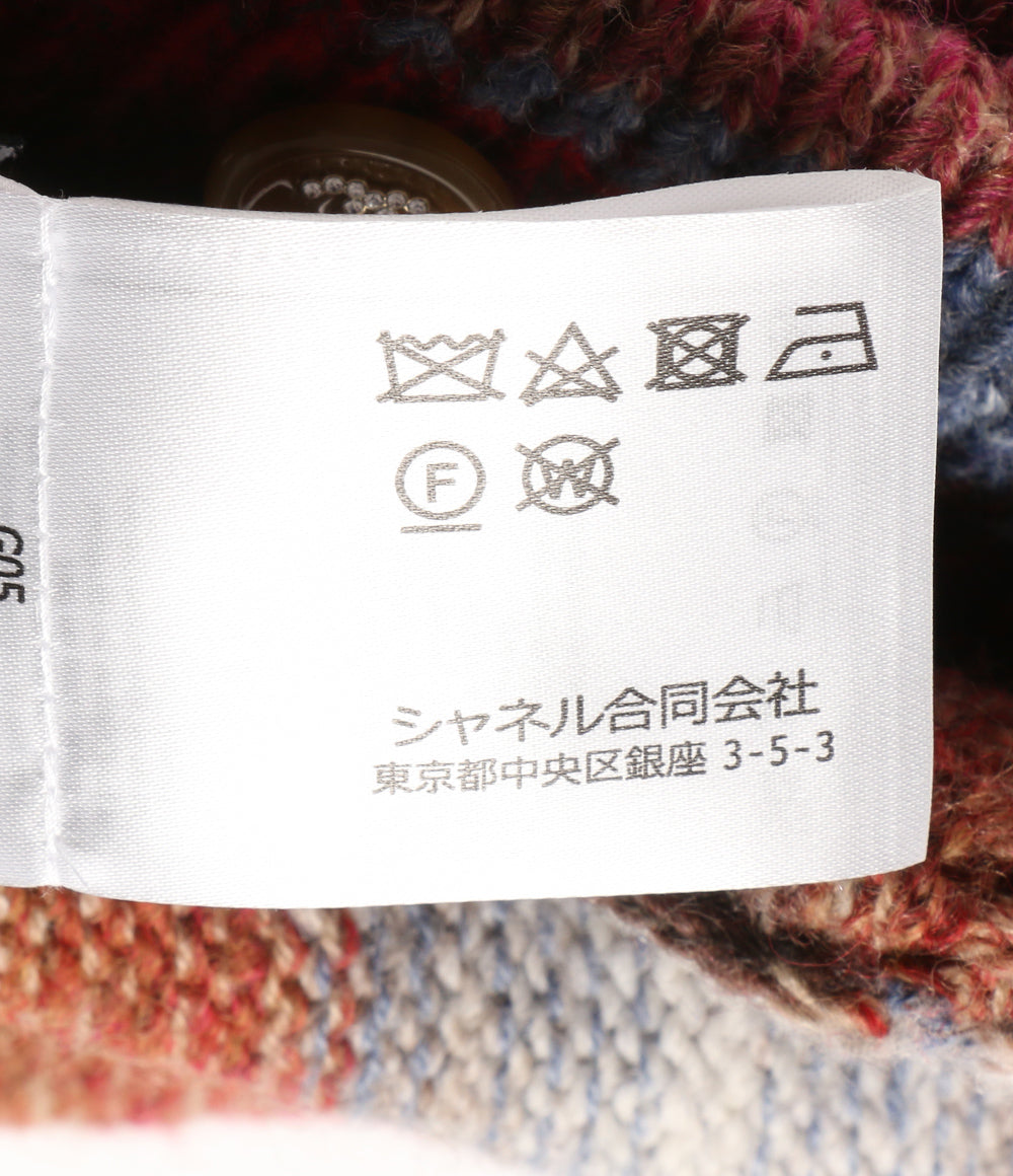 シャネル 美品 ニット帽 ココボタン付 24A レディース SIZE TU CHANEL