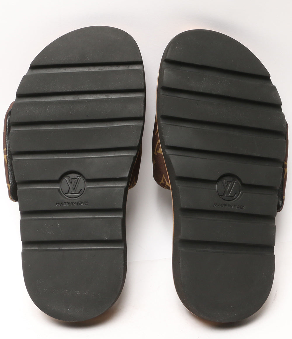 ルイヴィトン サンダル 1AAEBX プールピロー・ライン ミュール レディース SIZE 36 LOUIS VUITTON