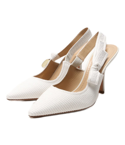 クリスチャンディオール スリングバッグパンプス レディース SIZE 38.5 Christian Dior