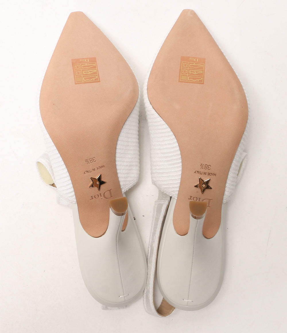 クリスチャンディオール スリングバッグパンプス レディース SIZE 38.5 Christian Dior