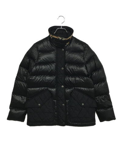 バーバリー ダウンジャケット キルティング ブラック QC-042004 レディース SIZE XS BURBERRY