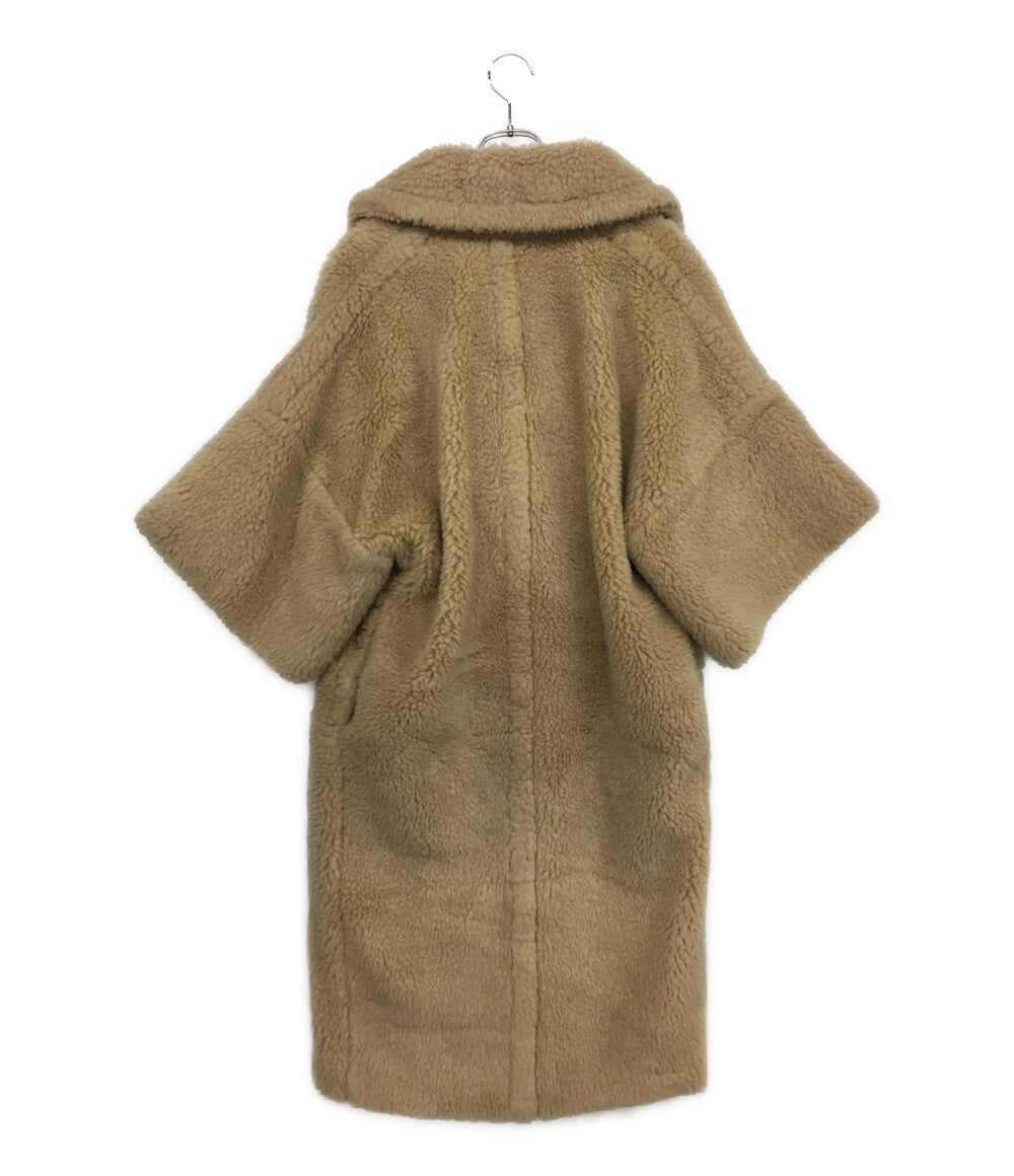 マックスマーラ ボアコート ショートスリーブ ベージュ 23101104316 レディース SIZE 34 MAX MARA