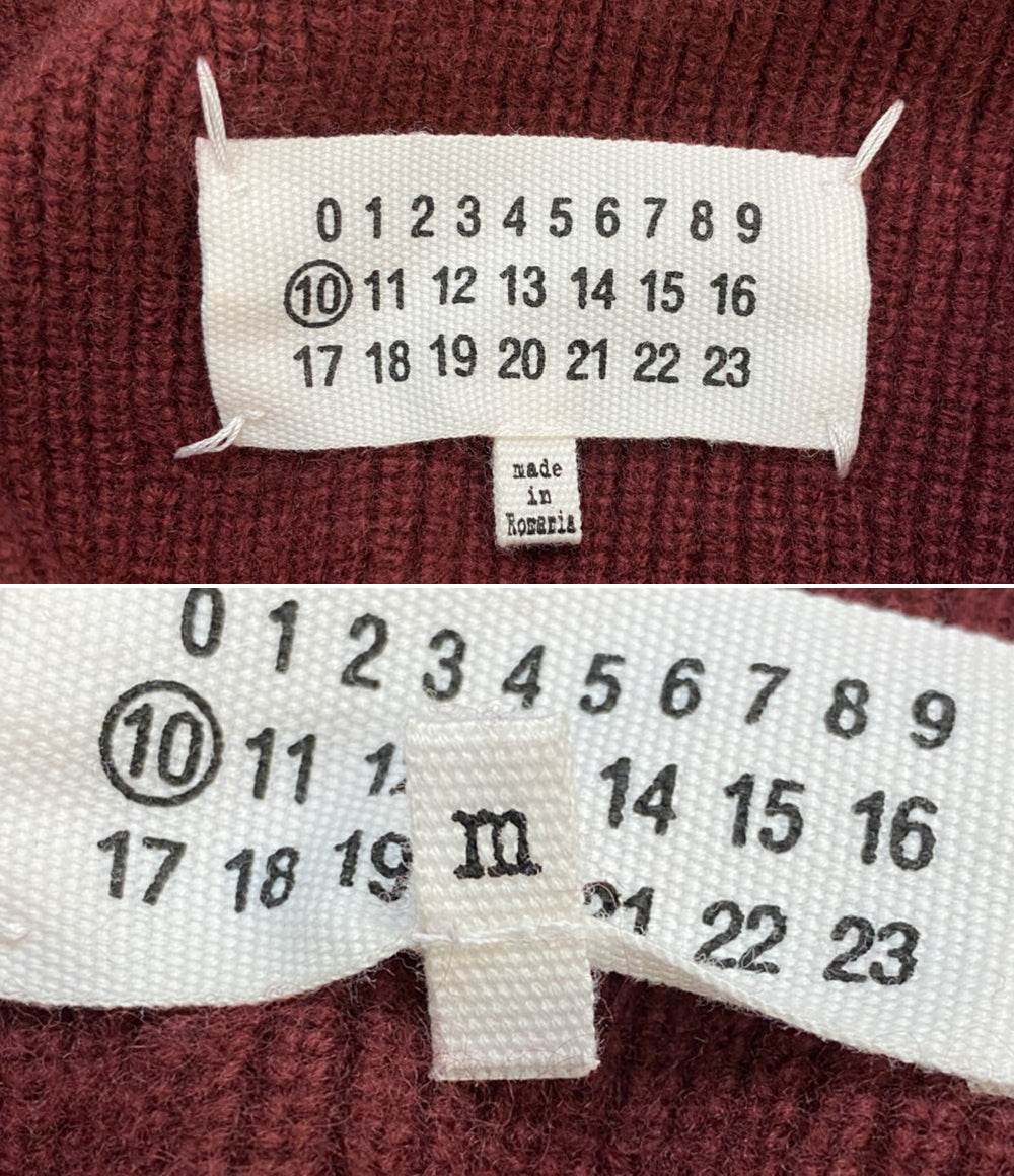 メゾンマルジェラ 長袖ニット セーラーカラー 21AW レディース SIZE M Maison Margiela