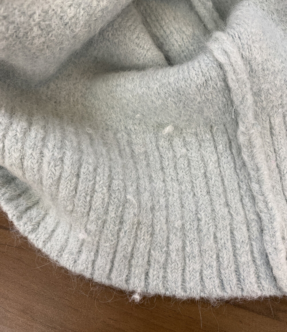 アミパリス カーディガン シャーベットブルー Aハート メンズ SIZE S AMI PARIS