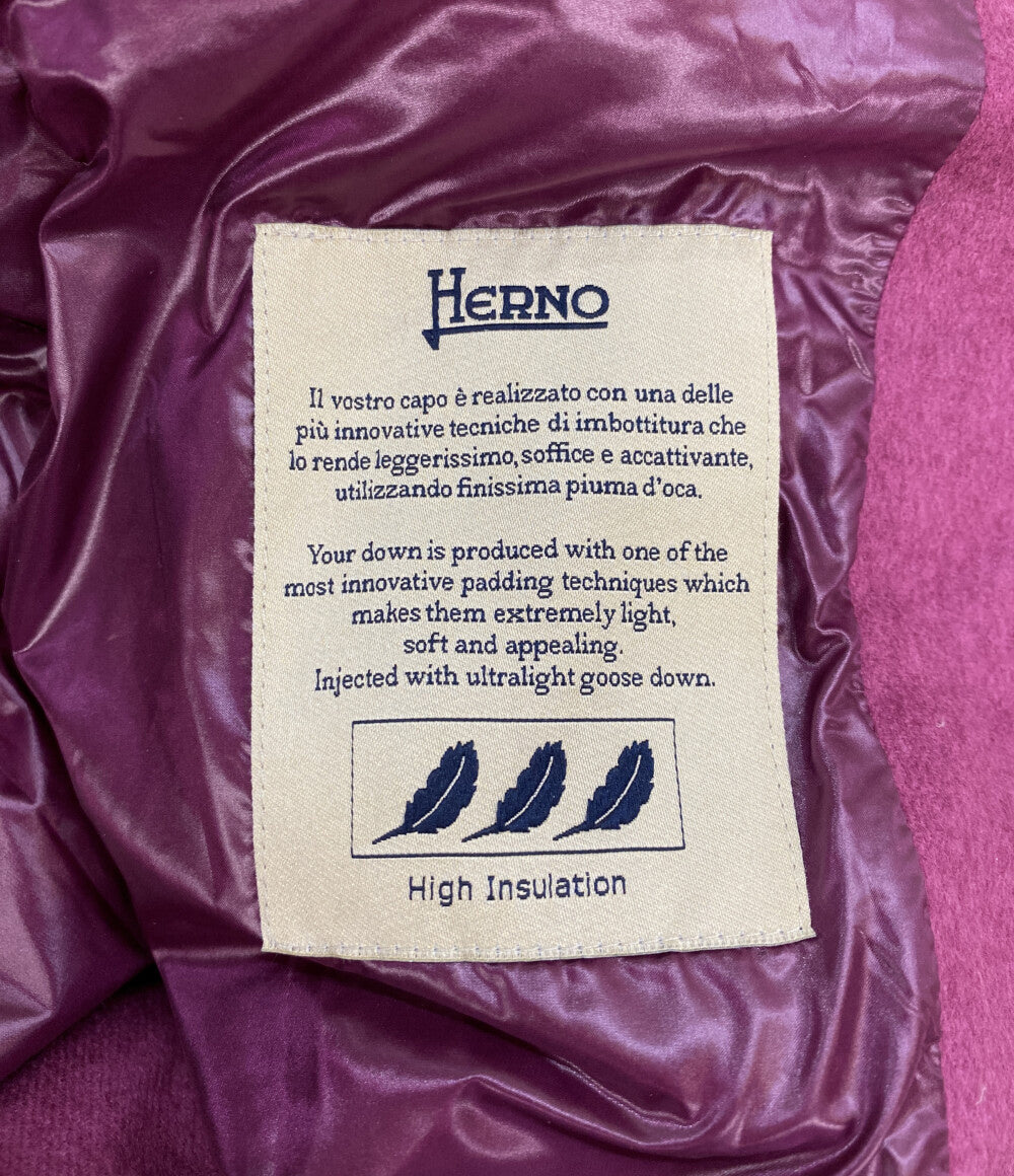 ヘルノ ダウンジャケット PI0379D レディース SIZE 42 HERNO