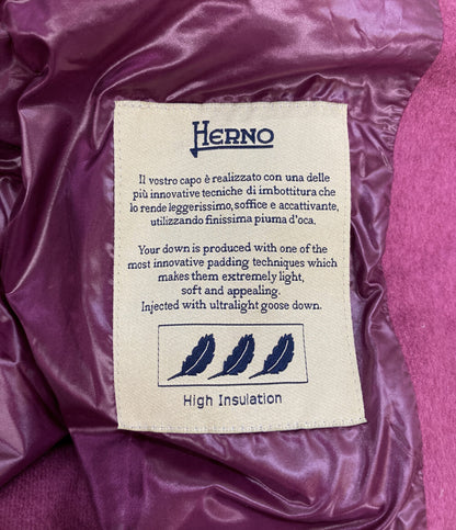 ヘルノ ダウンジャケット PI0379D レディース SIZE 42 HERNO