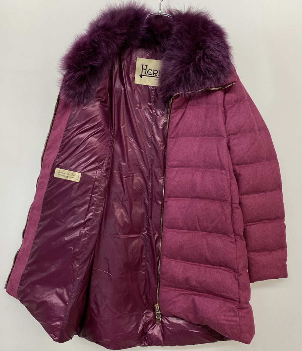 ヘルノ ダウンジャケット PI0379D レディース SIZE 42 HERNO