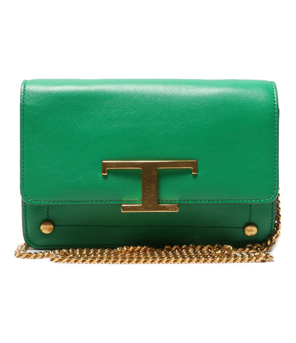 トッズ 2way チェーン ショルダーバッグ Tタイムレス レディース TOD’S