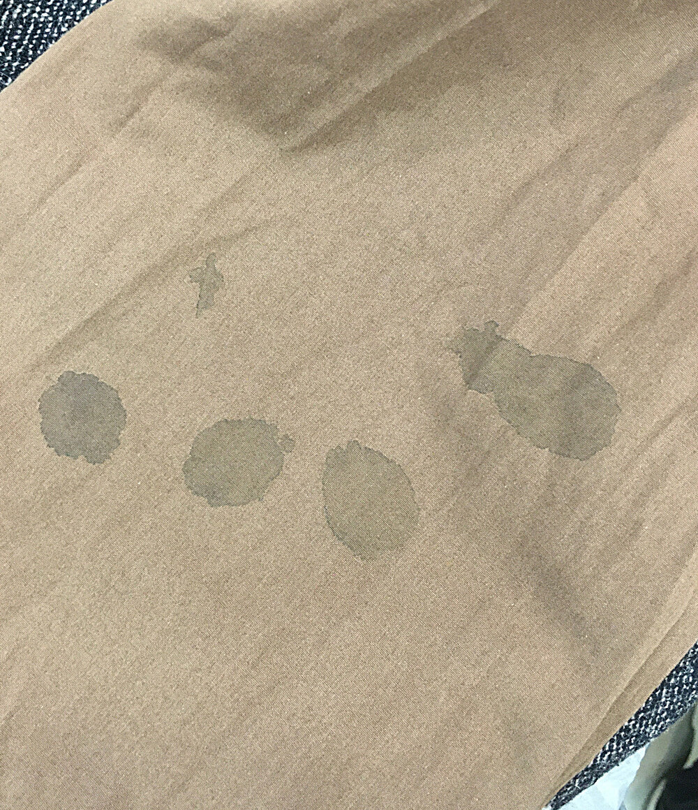 AMERI アメリ コート ウール混 中央ほつれブラウン レディース SIZE -