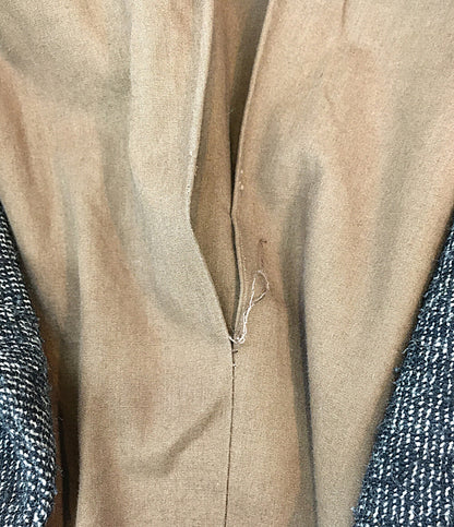 AMERI アメリ コート ウール混 中央ほつれブラウン レディース SIZE -