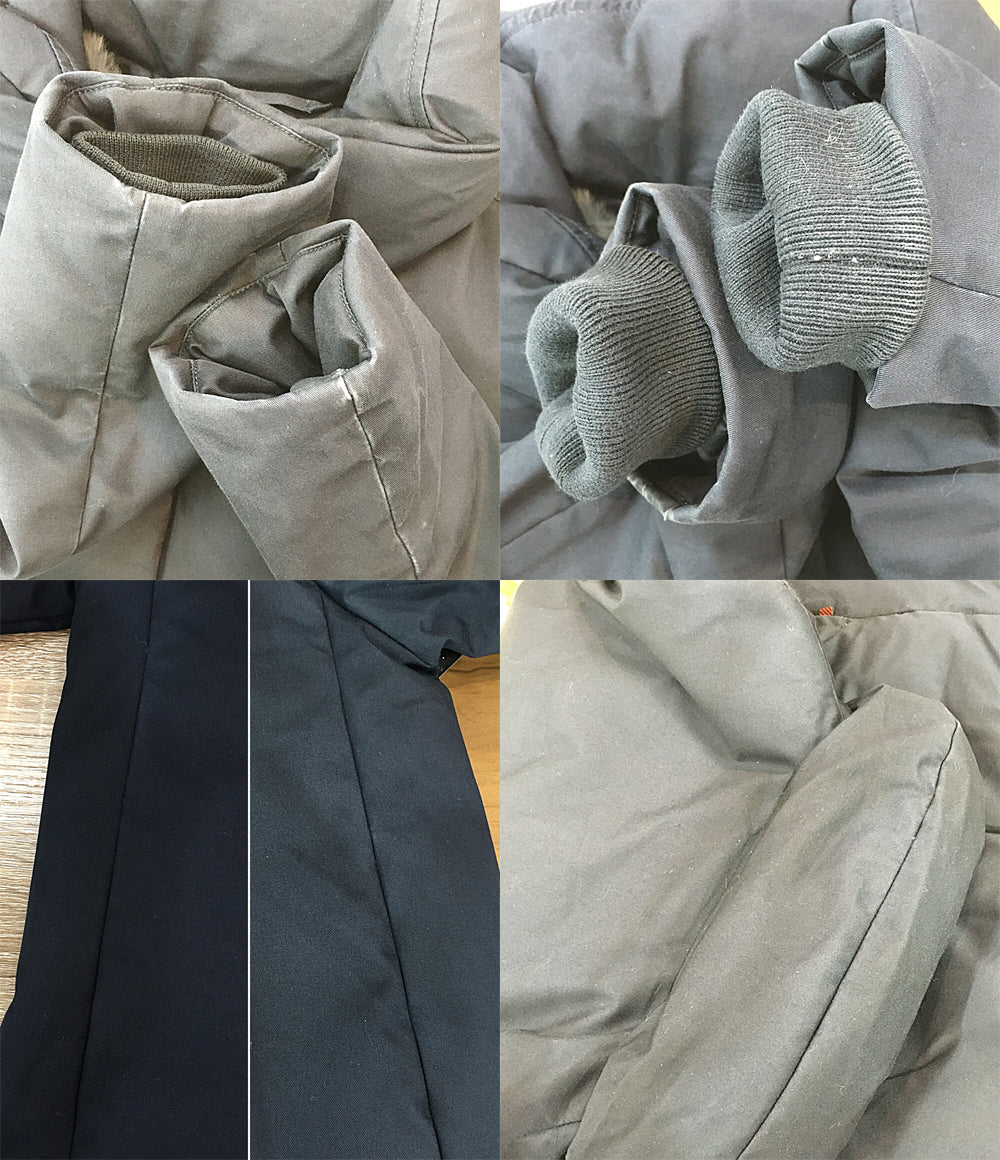 ウールリッチ ダウンコート ネイビー ラビットファー付き WWCPS2862 レディース SIZE XS WOOLRICH
