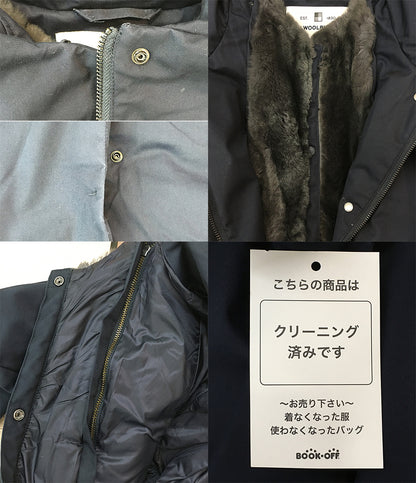 ウールリッチ ダウンコート ネイビー ラビットファー付き WWCPS2862 レディース SIZE XS WOOLRICH